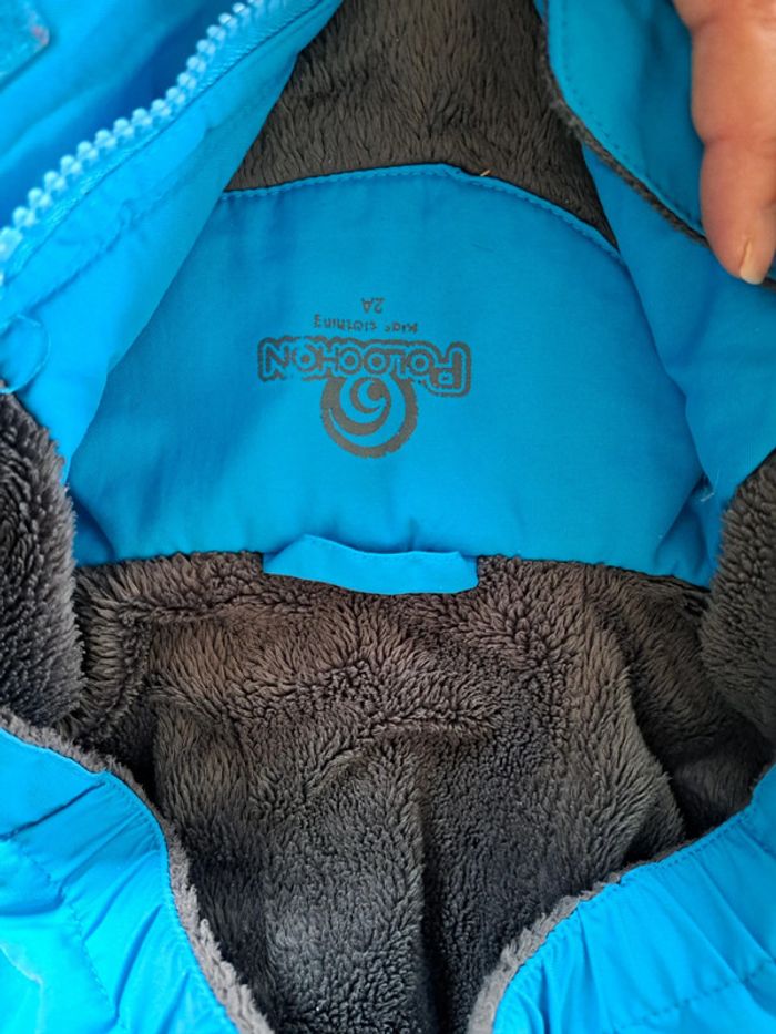 Ensemble combinaison salopette et Manteau Ski Polochon 2ans - photo numéro 6