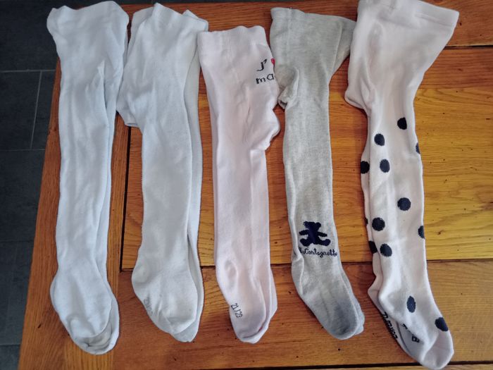 Lot de 5 collants 21-23