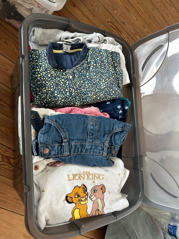 Gros lot vêtements fille de naissance à 12mois - photo numéro 7