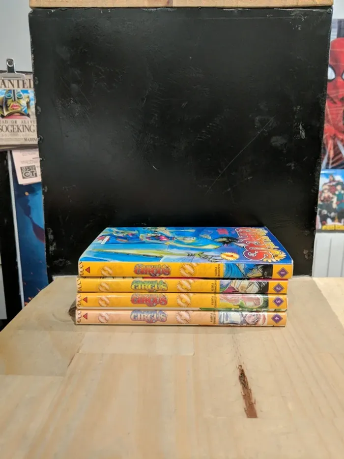 Lot Karakuri Circus – Tomes 1 à 4