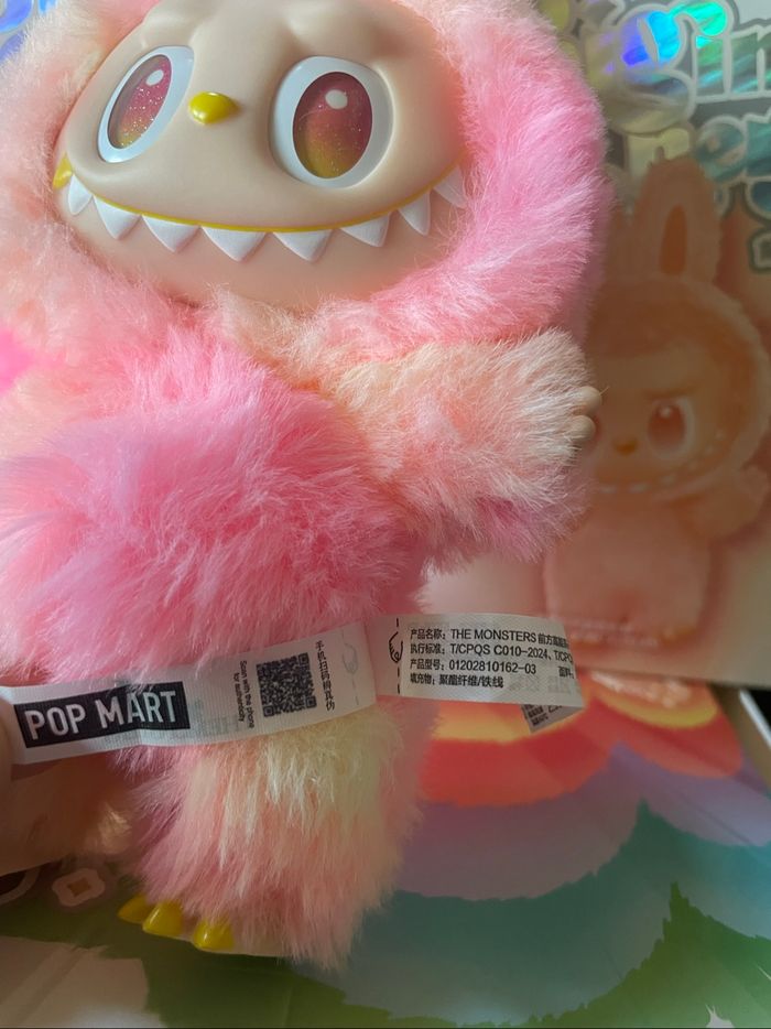 Labubu Monsters Big Into Energy Pop mart neuf - photo numéro 4
