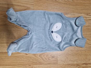 Salopette naissance renard