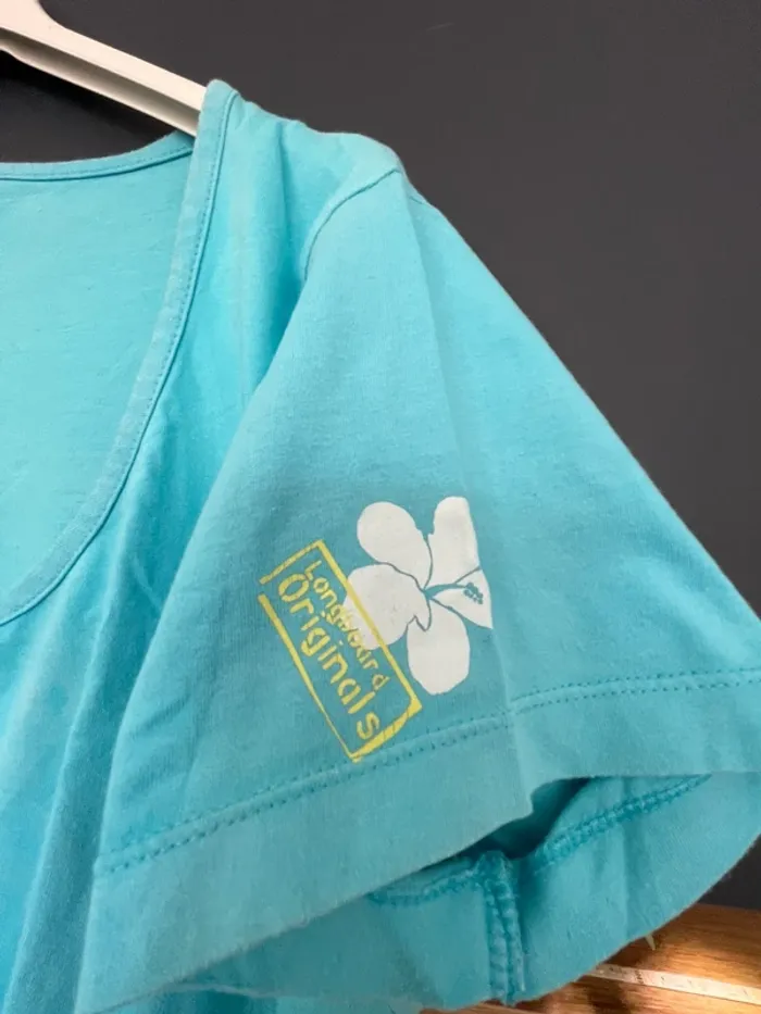 Teeshirt Longboard bleu - photo numéro 4