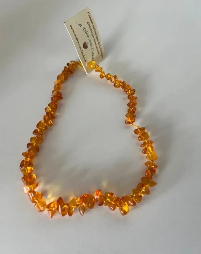 Collier d’ambre enfant - photo numéro 4