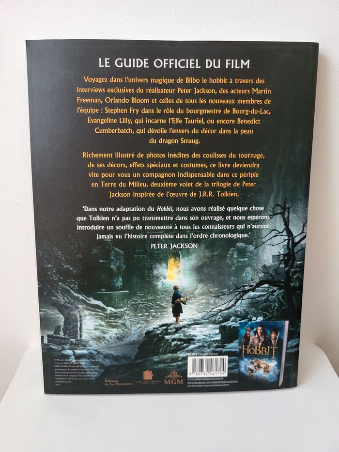 Livre Le hobbit la désolation de Smaug Le guide officiel du film - photo numéro 2