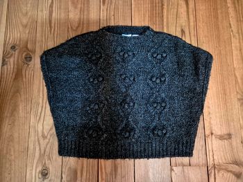 Joli poncho en laine