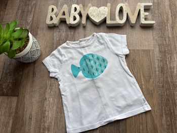 - Tee shirt Obaibi - 6 mois - Très bon état 