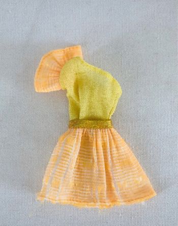 Body et jupe barbie orange et jaune