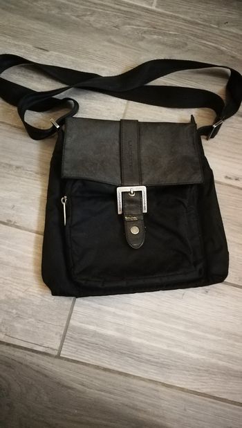 Sac à bandoulière noir Lancaster