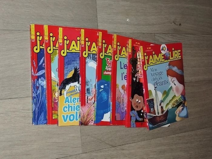 Lot de 8 magazines J’aime lire année 2017-18 L047  7593849148 - photo numéro 2