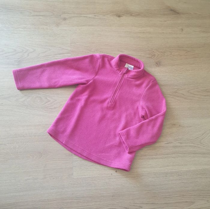 🩷 Sweat polaire 4 ans Queshua #emyfleury_4ansfille - photo numéro 3
