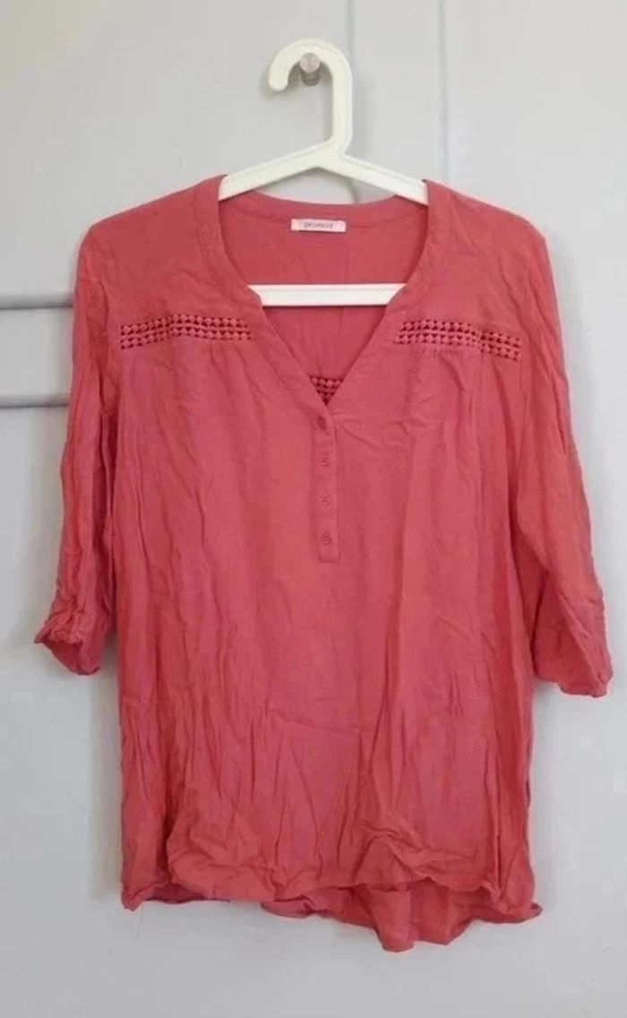 blouse manches 3/4 promod taille 40