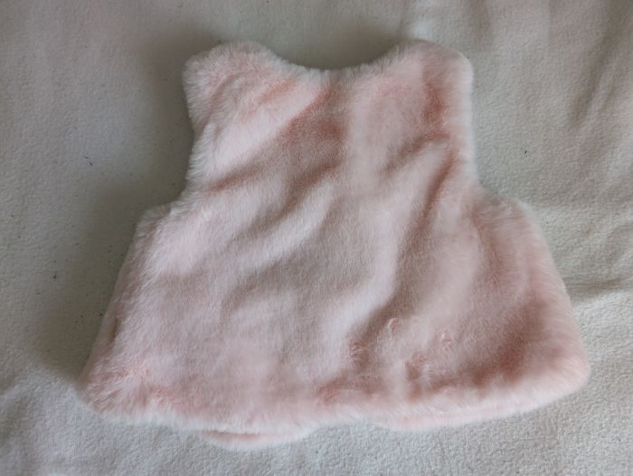 Gilet sans manches rose réversible - 24M - Obaïbi - photo numéro 5