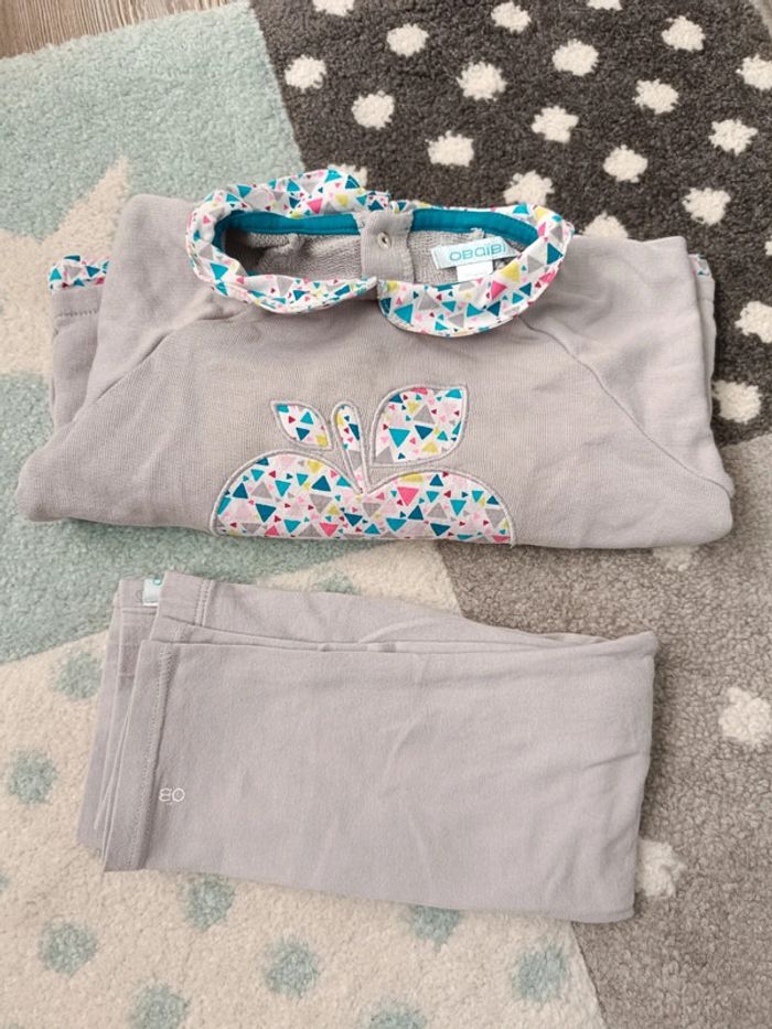Ensemble fille obaïbi 23 mois 86 cm