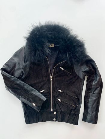 Blouson en cuir bel air taille 1