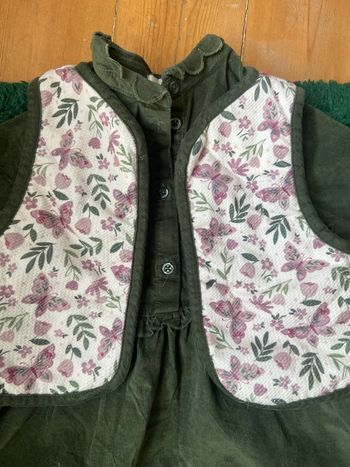 Robe avec volants avec son boléro 