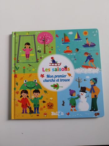 Livre mon premier cherche et trouve les saisons
