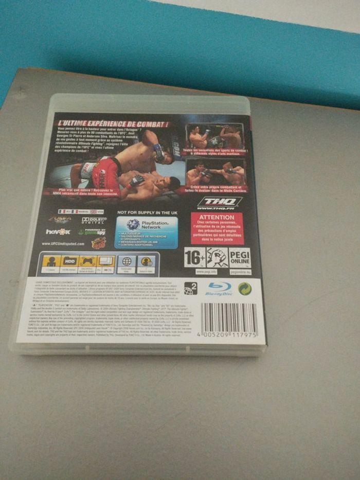 Jeu ps3 UFC 2009 - photo numéro 3