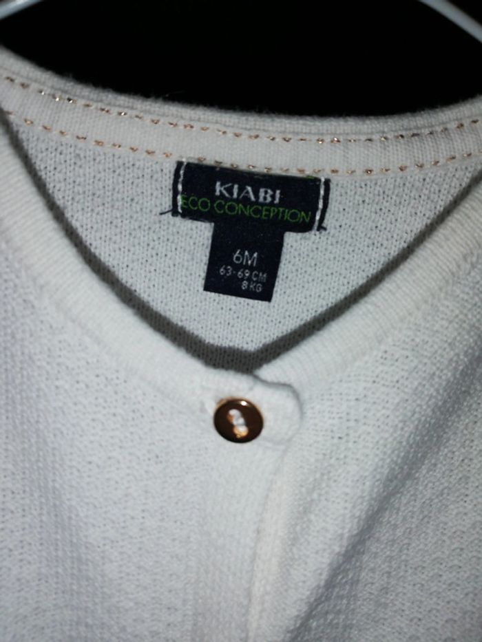 Gilet kiabi 6 mois - photo numéro 3