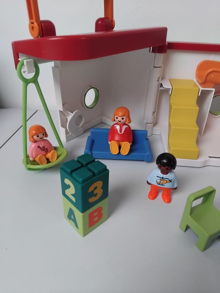 PLAYMOBIL 123 Garderie Jeux Enfants Transportable Junior - photo numéro 3