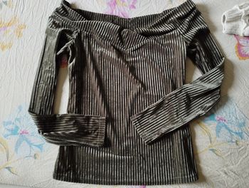 Pull col v élégant