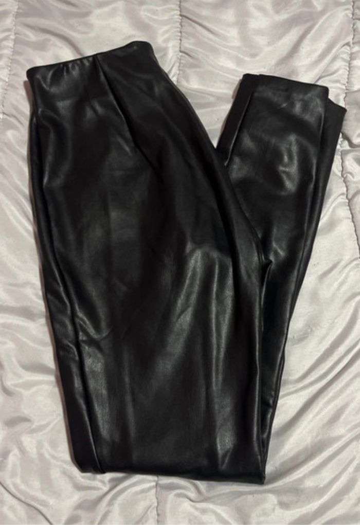 Legging similicuir
