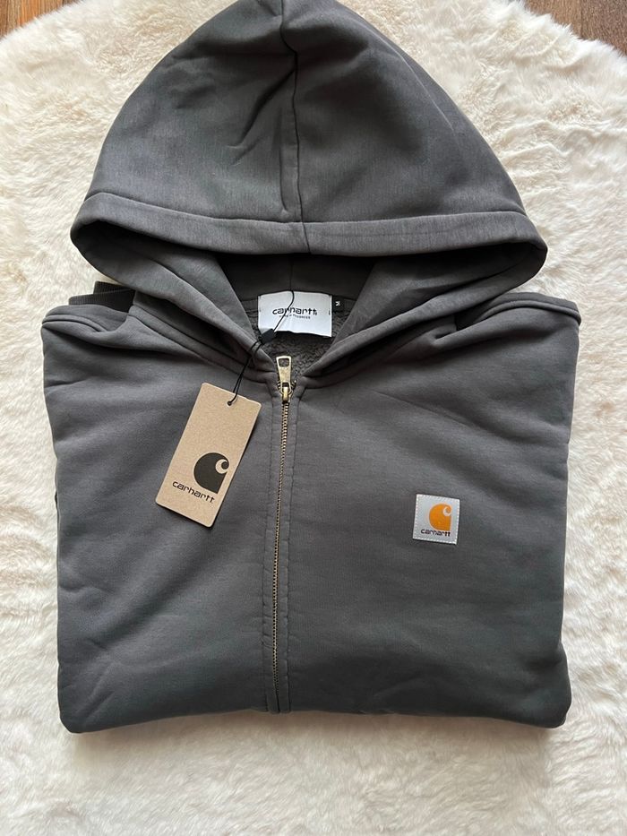 Sweat à capuche carhartt - neuf avec étiquette taille M - photo numéro 2