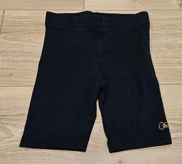 Short legging noir fille - Taille 4 ans