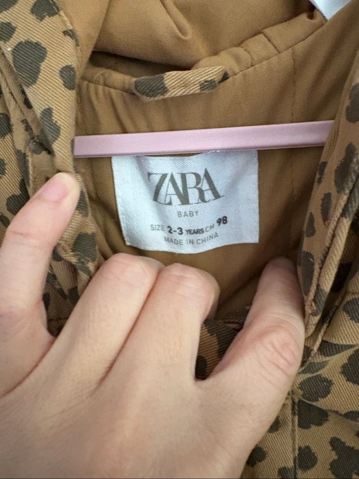 Veste léopard Zara - photo numéro 2