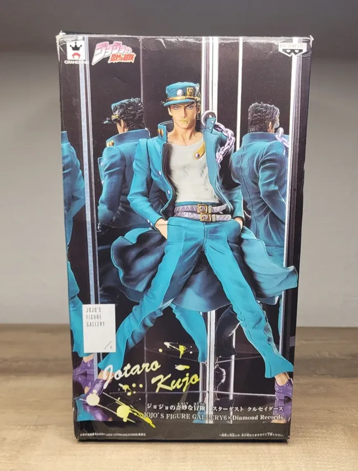 Figurine Jojo's Bizarre Adventure Jotaro Kujo Jojo's Figure Gallery 6 X Diamond Records Banpresto - photo numéro 8