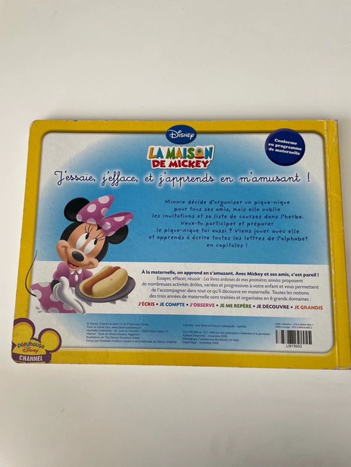 Livre apprendre écrire alphabet - photo numéro 2