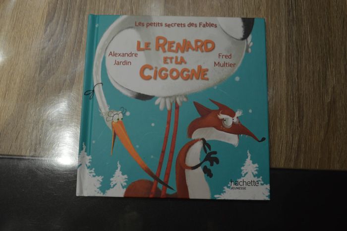 Livre Mac Donald Happy Meal Le renard et la cigogne