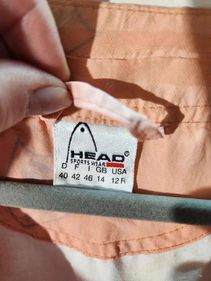 Veste sans manches Abricot - Head - Taille 42 - Parfait État. - photo numéro 4