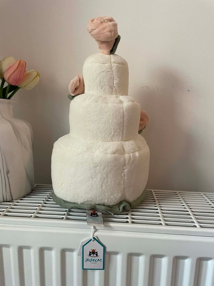 Peluche Jellycat Wedding cake 🎂 - photo numéro 2