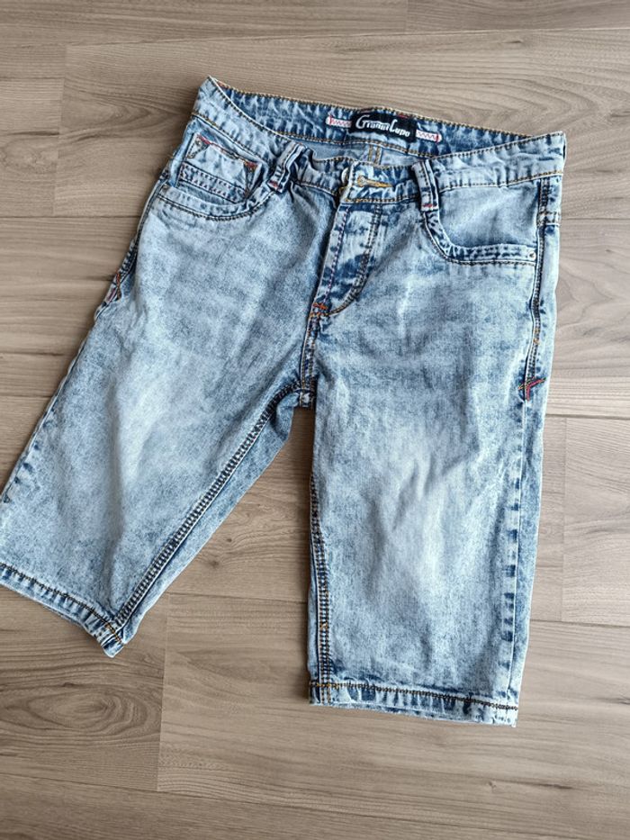Short en jean vintage - photo numéro 2