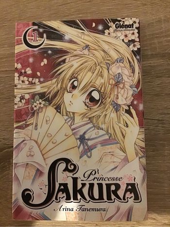 Manga Princesse Sakura Tome 1 Glenat livre bon état