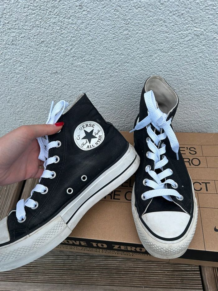 converse noir et blanc femme 38 - photo numéro 5