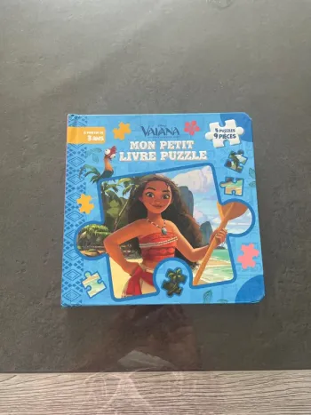 Livre puzzle vaiana