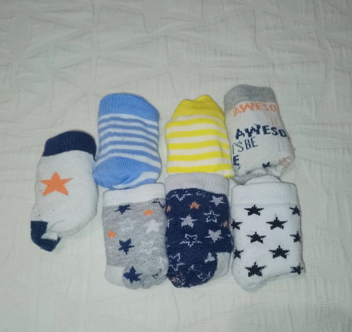 Kiabi et autres lot chaussettes bébé - photo numéro 2