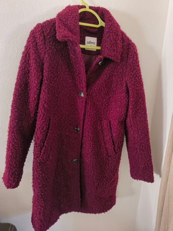 Manteau à bouclette femme taille 36