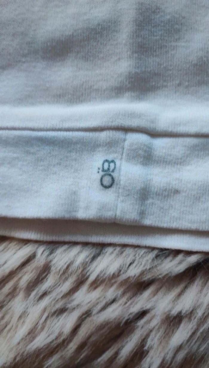 Bonnet fin blanc obaibi 6/12 mois - photo numéro 2