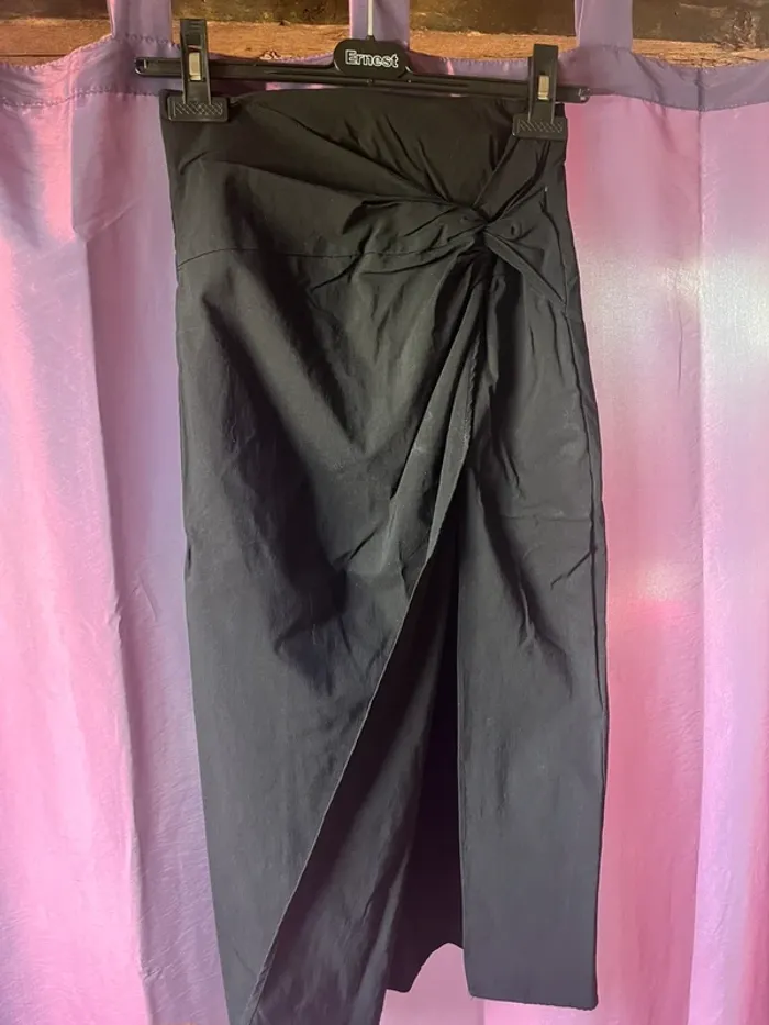 jupe mi longue à fente ouverte - photo numéro 5