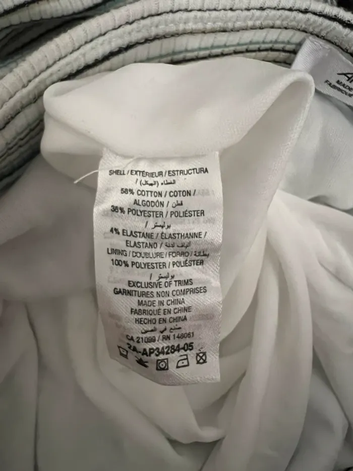 Jupe tube rayée blanc et vert Ardene - photo numéro 6