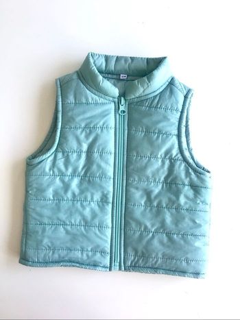 Veste doudoune sans manches 12 mois