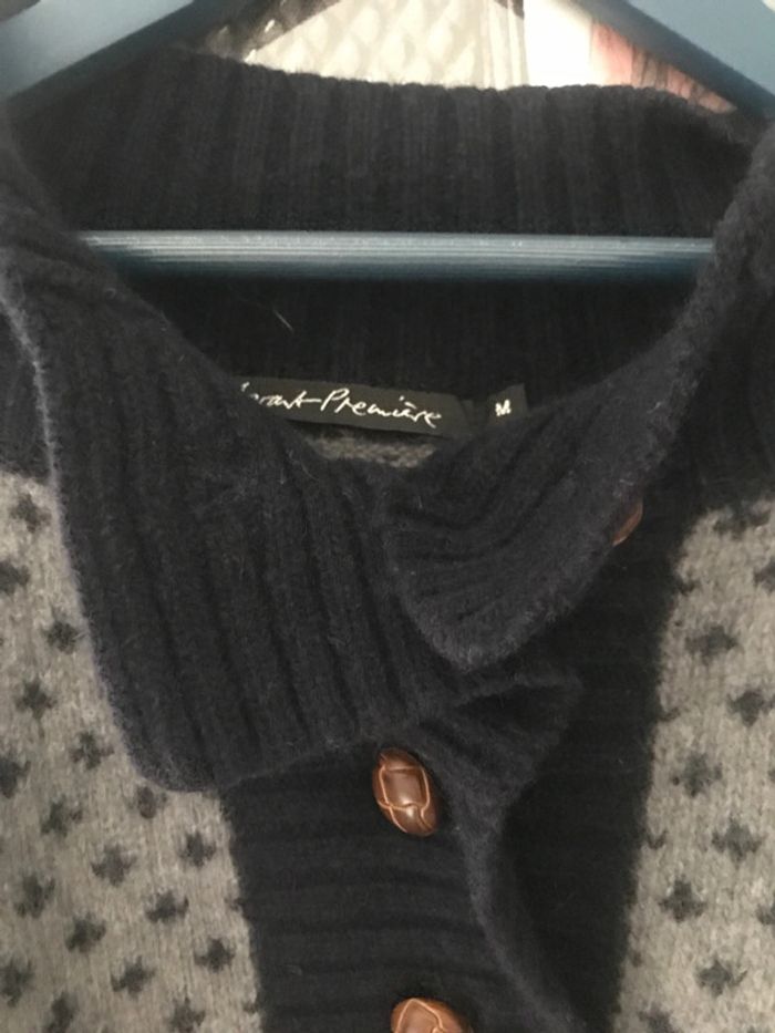 Poncho noël 🎄 maille M Avant Première - photo numéro 5