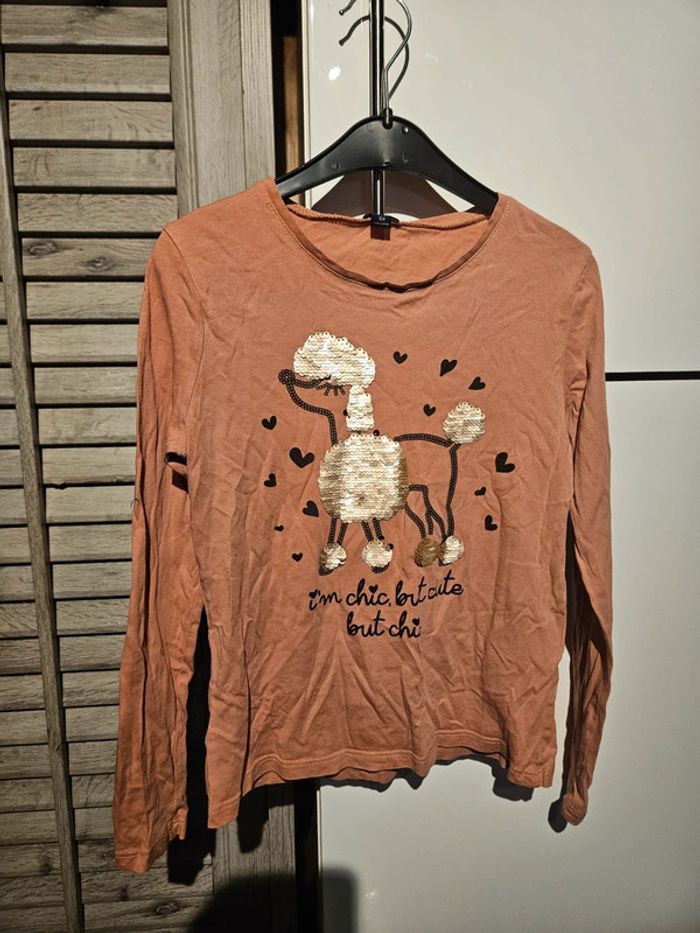Pull léger manche longue Kiabi 10 ans