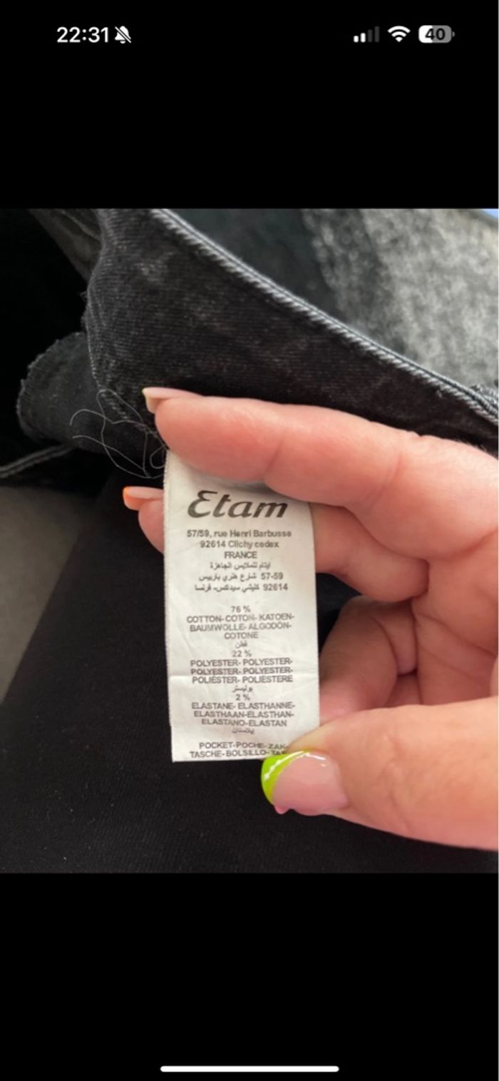 Jeans femme Etam - photo numéro 3