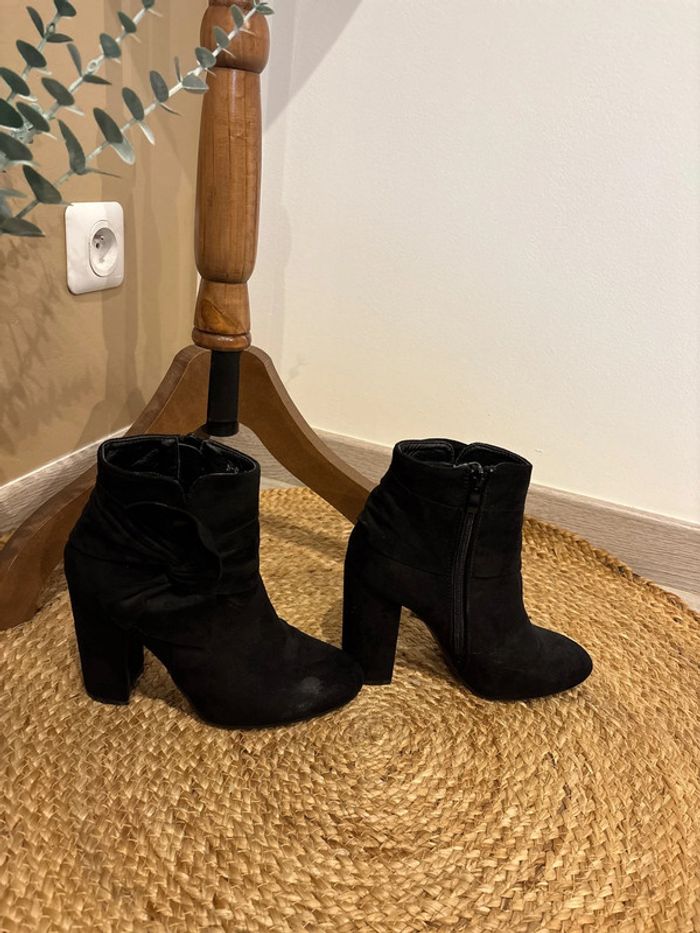 Bottes à talon femme pointure 38