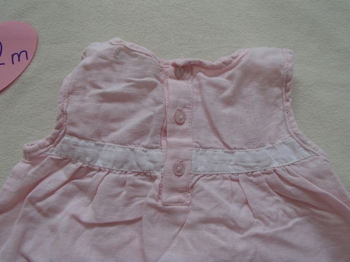 barboteuse en lin 12 mois - photo numéro 3