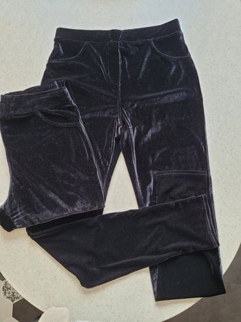Lot de 2 leggings velours